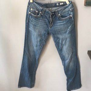 Miss Me easy straight jeans 31 x 33